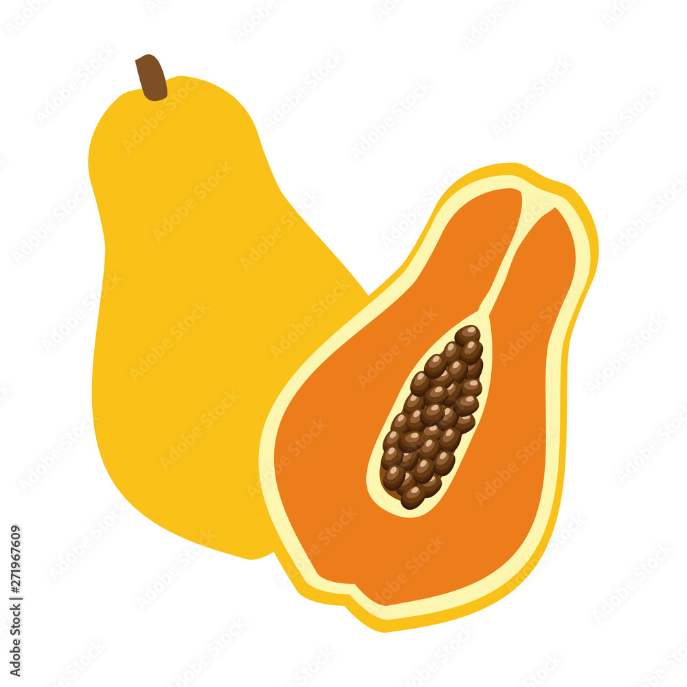 tropical fruits design tropical fruits design