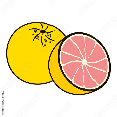 tropical fruits design