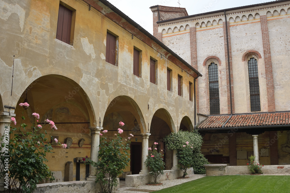 S. Francesco Church and Cloister Bassano del Grappa Vicenza Italy