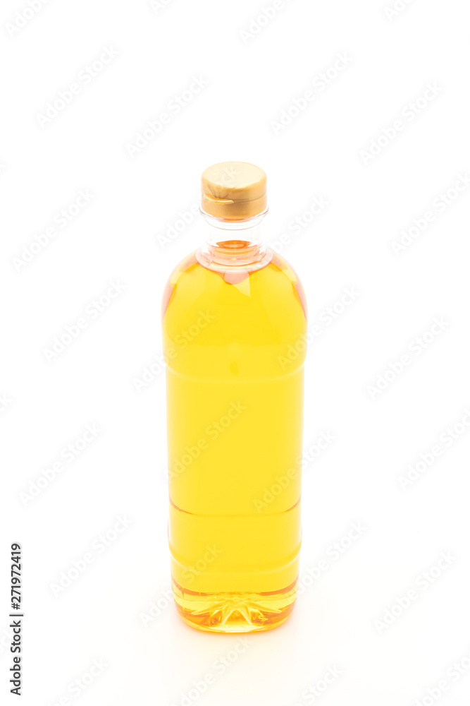 oil bottle on white background oil bottle on white background