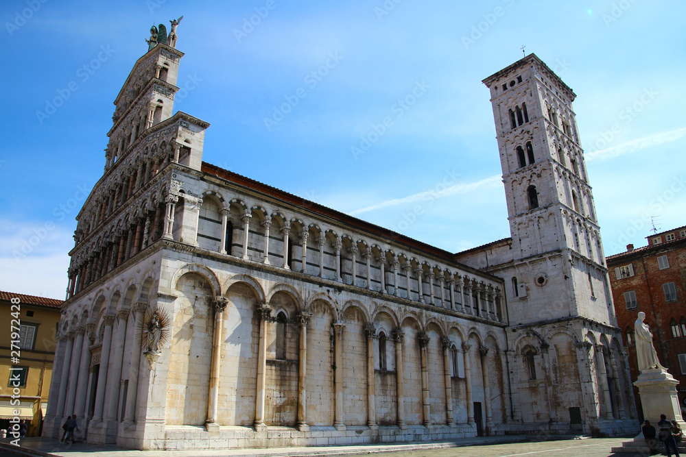 San Michele in Foro, Lucca, Italien      