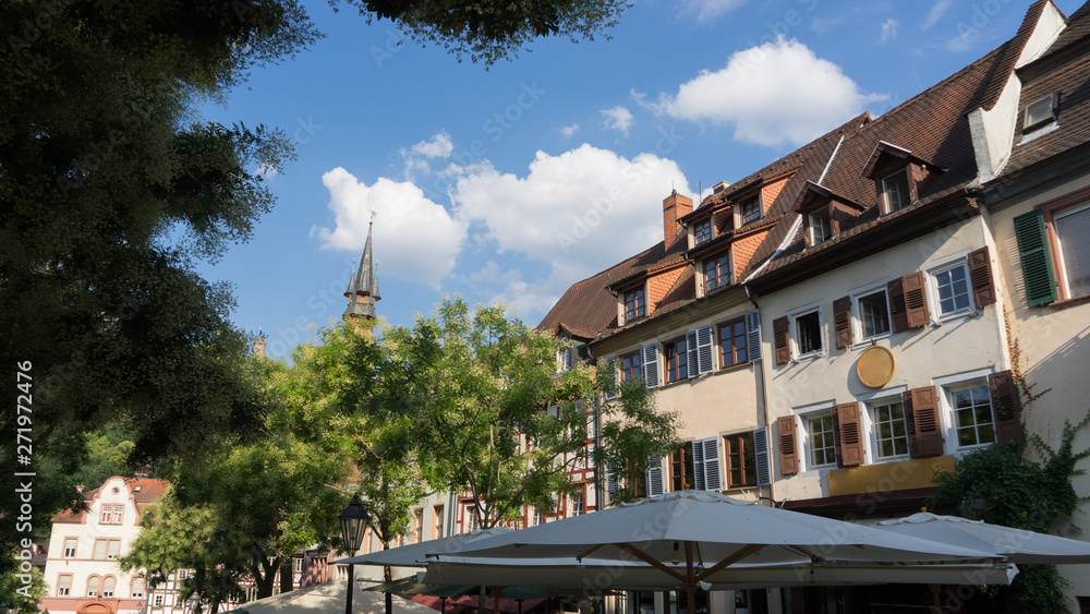 Historische Fachwerkhäuser in Weinheim / Bergstrasse