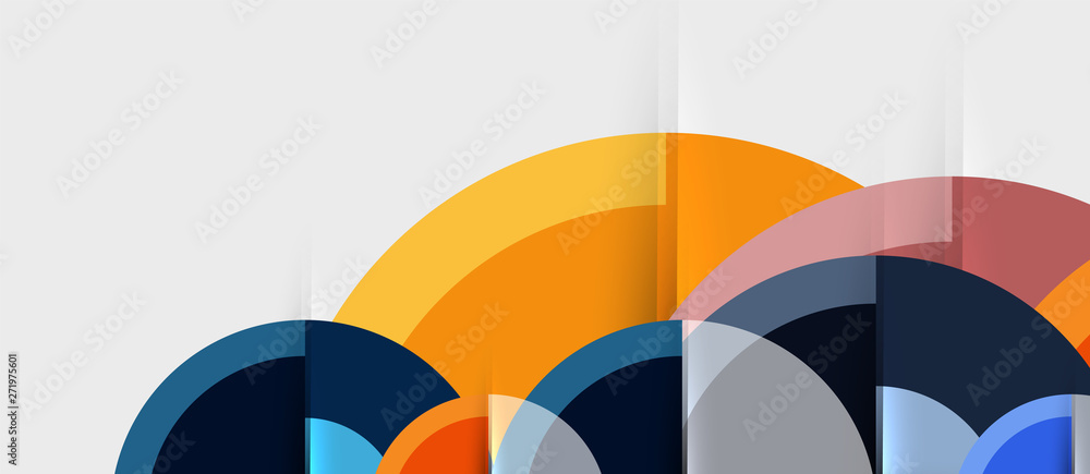 Circular geometrical design template Circular geometrical design template