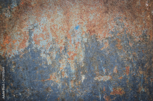metal rust background , grunge rust background textur. Worn metallic iron panel. Abandoned design wall. 