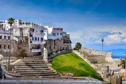 Panoramic View of Tangier old City, Morocco