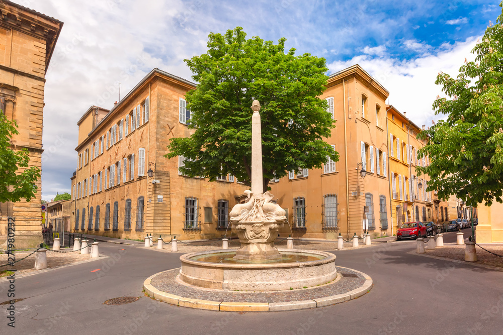 Obraz premium Aix Cathedral in Aix-en-Provence, France