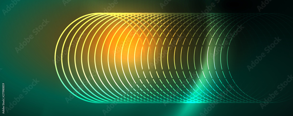 Shiny neon lines template - northern lights glowing blur lines. Futuristic style glow neon 80s disco club or night party techno template Shiny neon lines template - northern lights glowing blur lines. Futuristic style glow neon 80s disco club or night party techno template