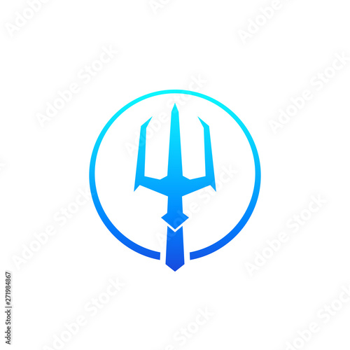 trident, vector logo