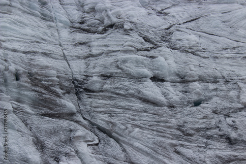 beautiful pastoruri glacier in the andes in peru