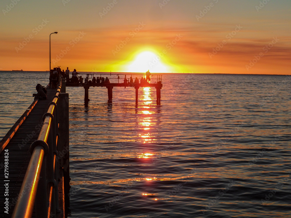 St Kilda Pier Sunset Melbourne