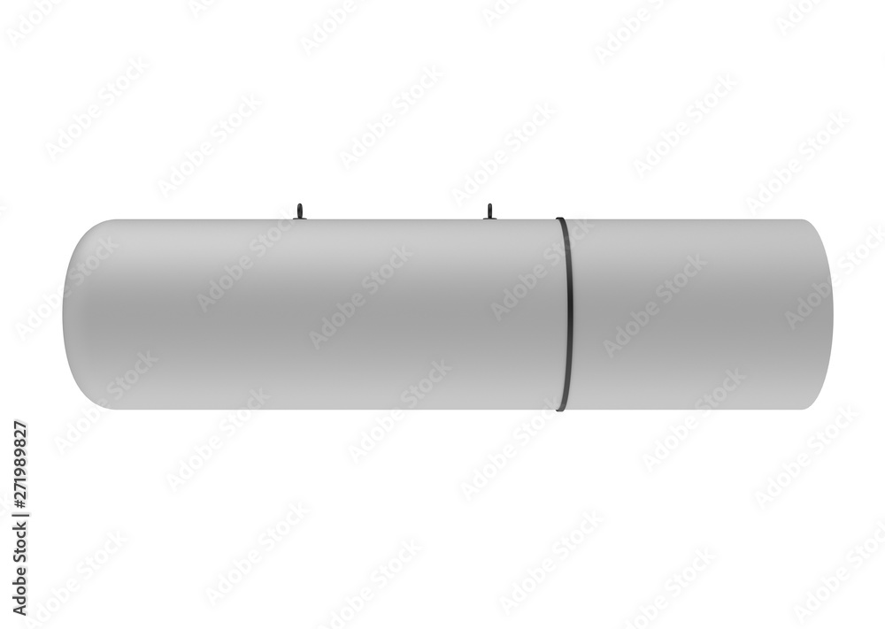 Aerial Bomb on white background. 3d illustration Aerial Bomb on white background. 3d illustration