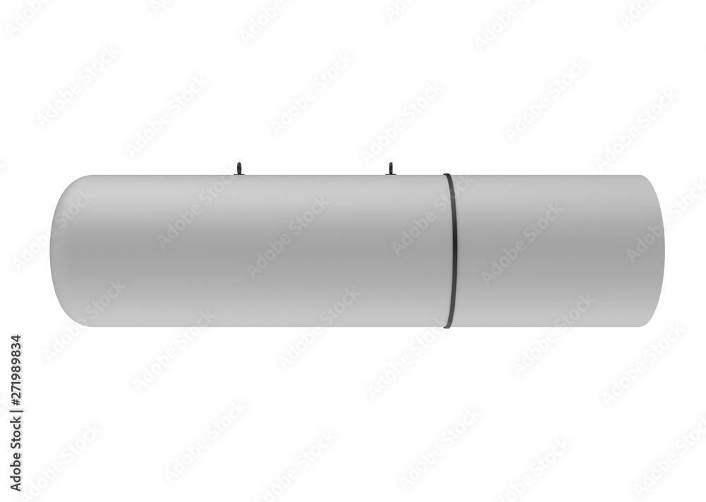 Aerial Bomb on white background. 3d illustration Aerial Bomb on white background. 3d illustration