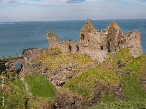 Dunluce Castle in Northern Ireland - a popular landmark in Northern Ireland - travel photography