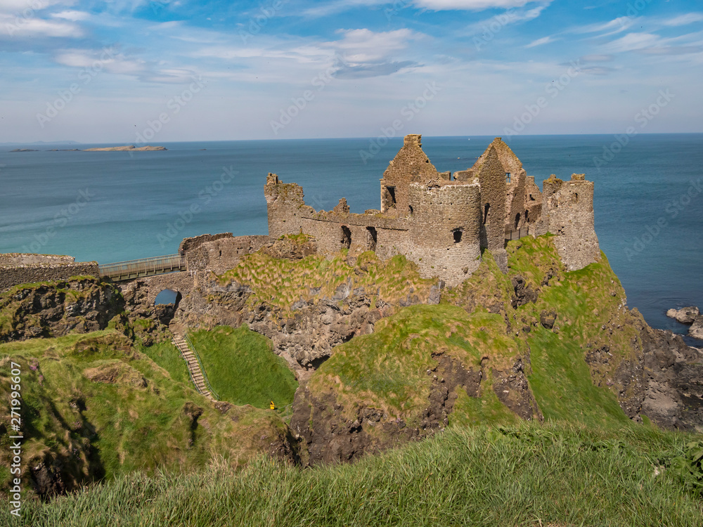 Dunluce Castle in Northern Ireland - a famous movie location - travel photography