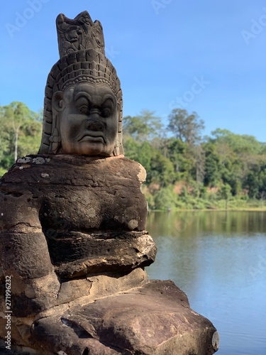 buddha statue in ayutthaya thailand