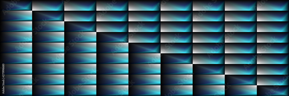 Fototapeta premium Digital Art, abstract three-dimensional objects with soft lighting, Germany