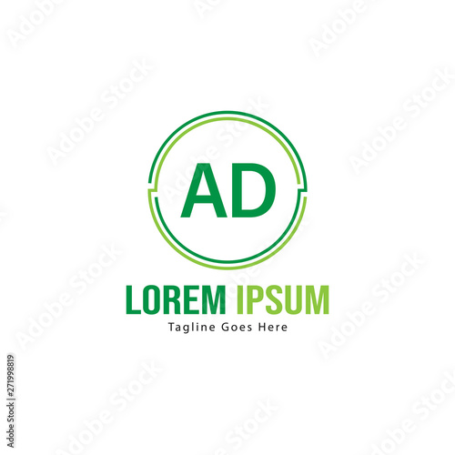 AD Letter Logo Design. Creative Modern AD Letters Icon Illustration Free Download AD Letter Logo Design. Creative Modern AD Letters Icon Illustration - GFXLoad