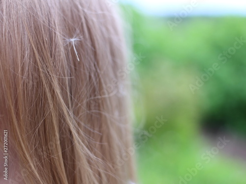 Girl's hair