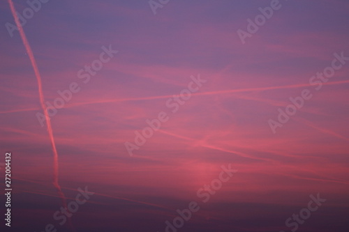sky with clouds and sun