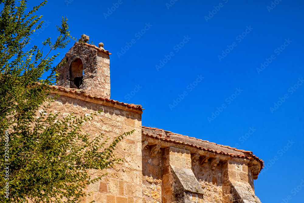 Lateral Iglesia de Santa Maria en Maderuelo, Segovia