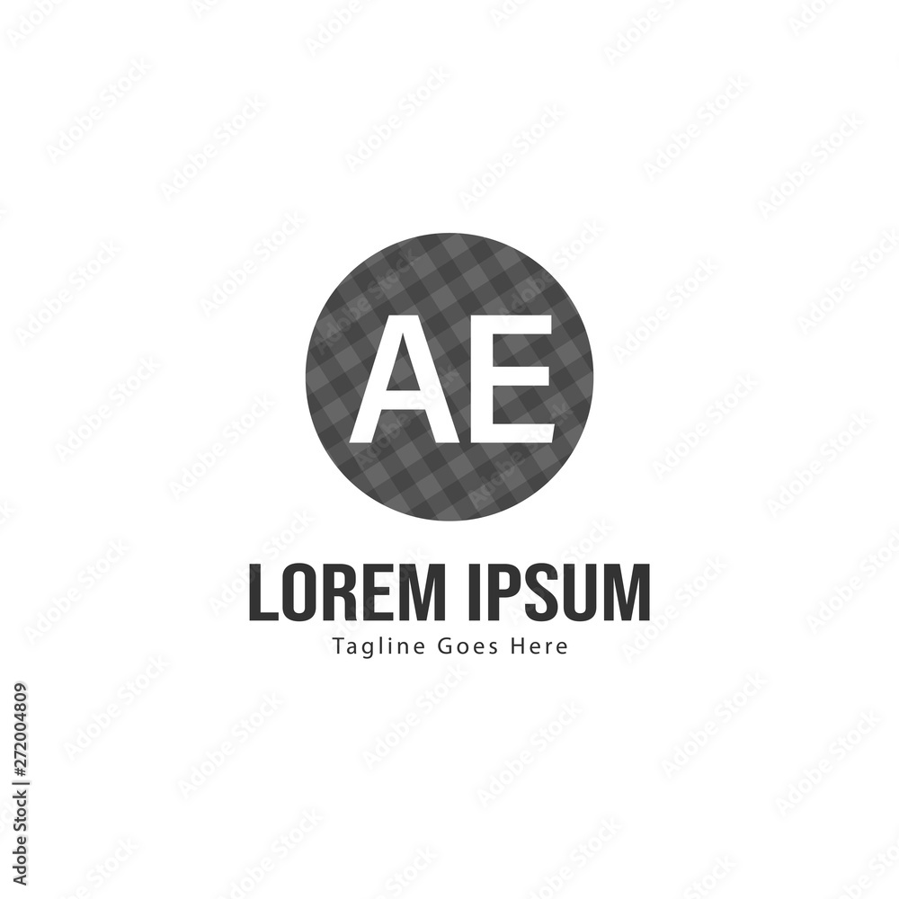 AE Letter Logo Design. Creative Modern AE Letters Icon Illustration AE Letter Logo Design. Creative Modern AE Letters Icon Illustration