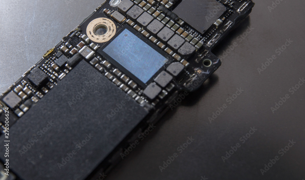 Fototapeta premium Cellphone parts