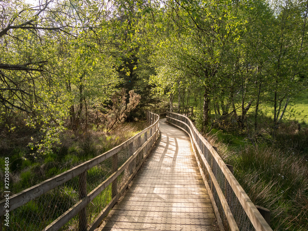 Beautiful landscape of Glendalough in the Wicklow Mountains of Ireland - travel photography