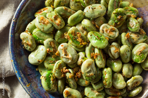 Foto Homemade Garlic Sauteed Fava Beans