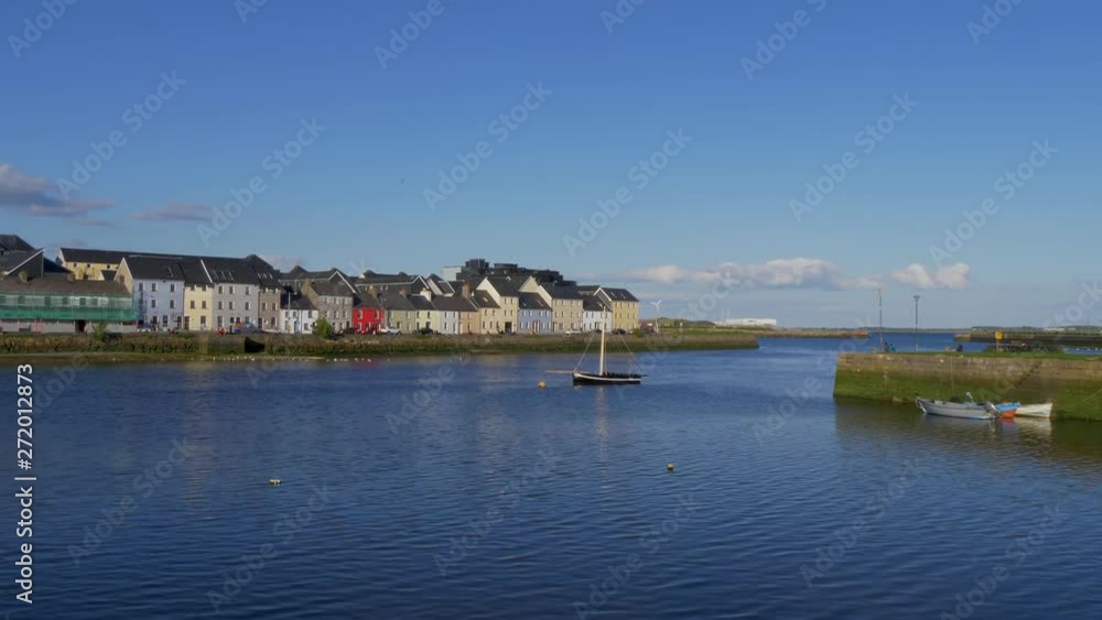 Colorful houses in Galway - travel photography Colorful houses in Galway - travel photography