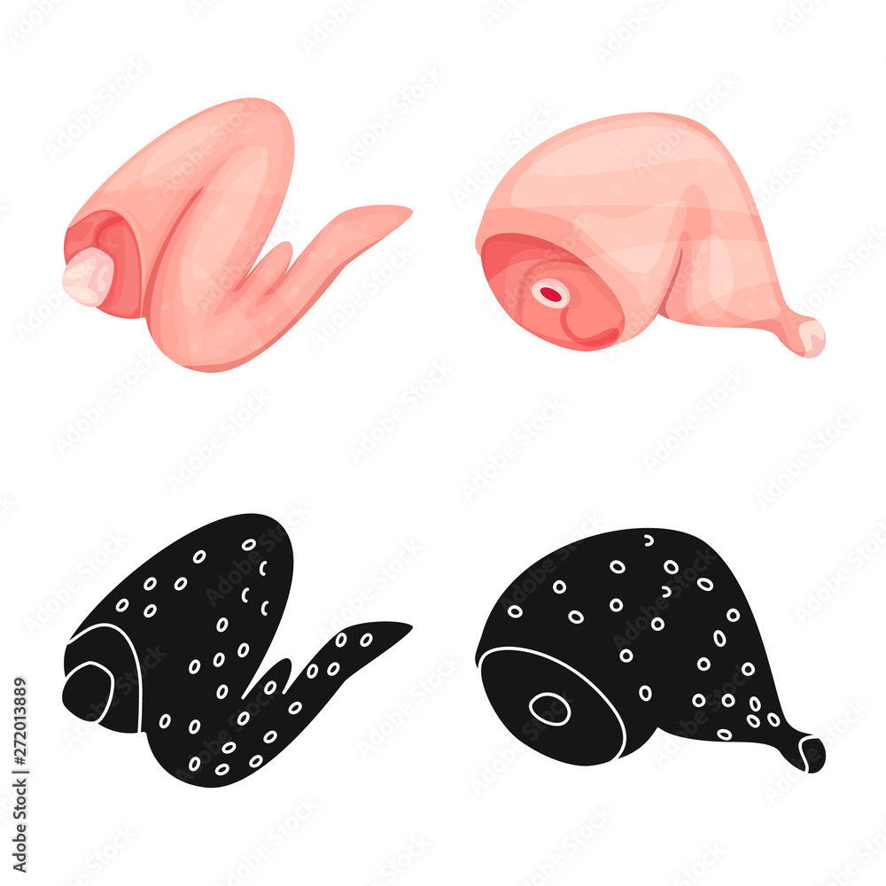 Vector design of product and poultry icon. Collection of product and agriculture vector icon for stock. Vector design of product and poultry icon. Collection of product and agriculture vector icon for stock.