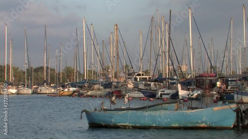 Kishon River Marina   Sailing shot from Kishon River Marina Israel photo