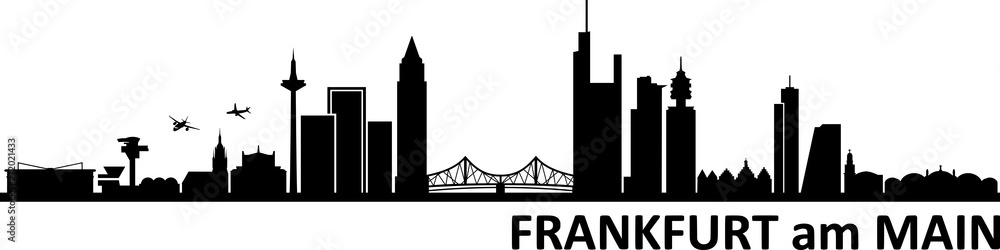 Frankfurt am Main City Skyline