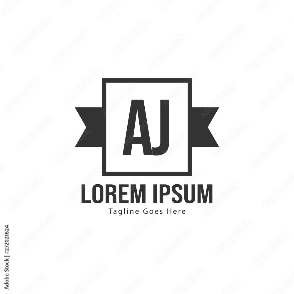 AJ Letter Logo Design. Creative Modern AJ Letters Icon Illustration AJ Letter Logo Design. Creative Modern AJ Letters Icon Illustration