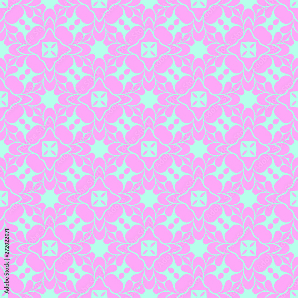 Pink and blue simple pattern Pink and blue simple pattern