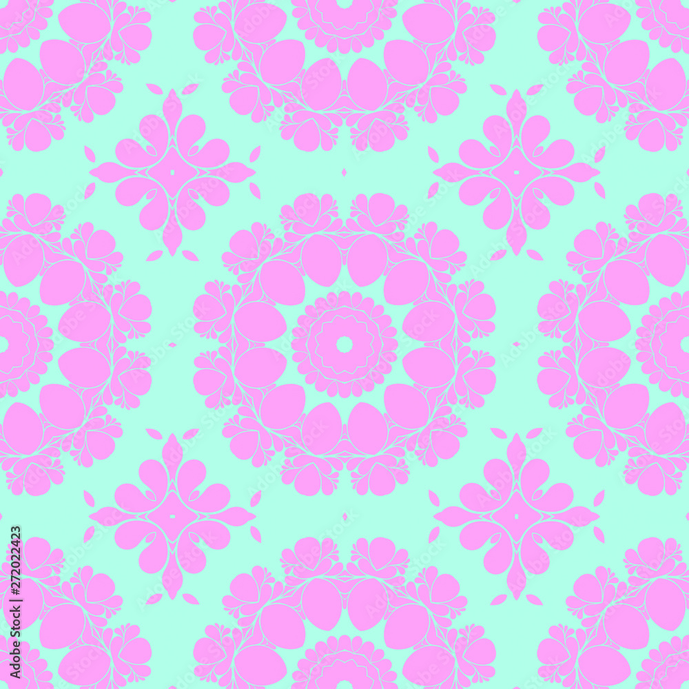 Pink and blue simple pattern Pink and blue simple pattern