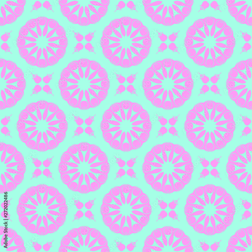 Pink and blue simple pattern Pink and blue simple pattern