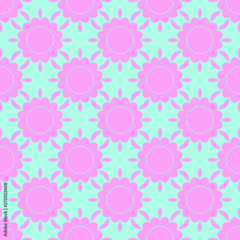 Pink and blue simple pattern Pink and blue simple pattern