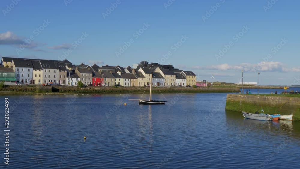 Colorful houses in Galway - travel photography Colorful houses in Galway - travel photography