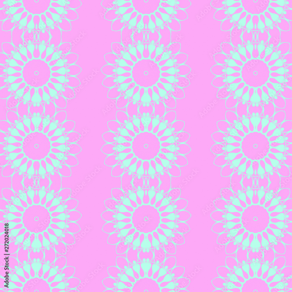 Pink and blue simple pattern with geometric form Pink and blue simple pattern with geometric form