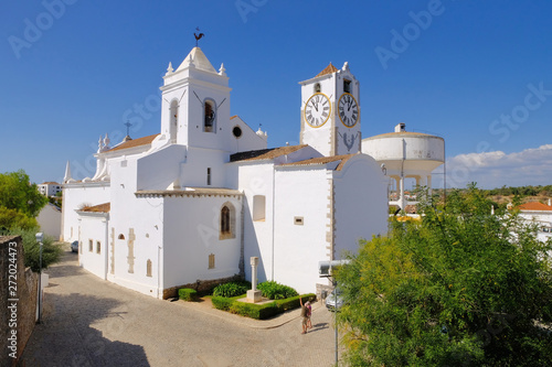 St Marys church, Igreja de Santa Maria do Castelo, Tavira, Algarve, Portugal,
