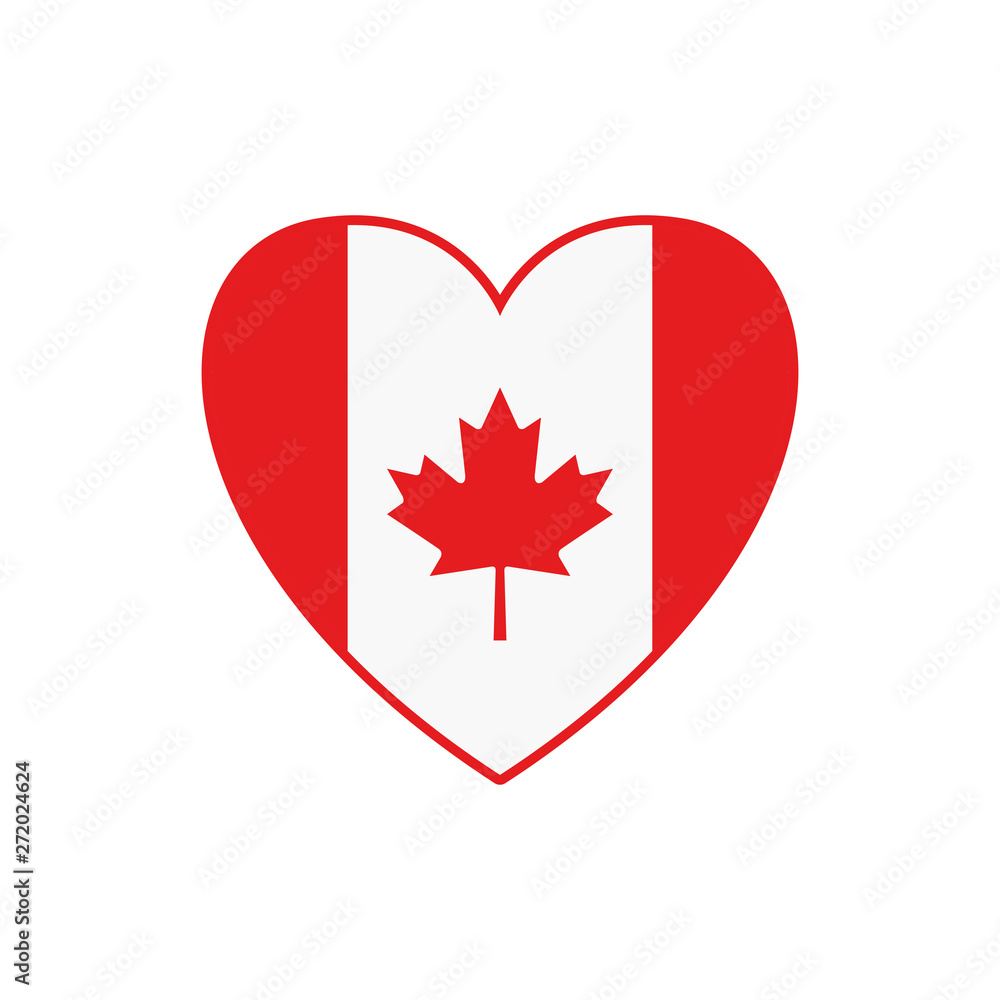 Canada symbol and maple leaf design Canada symbol and maple leaf design