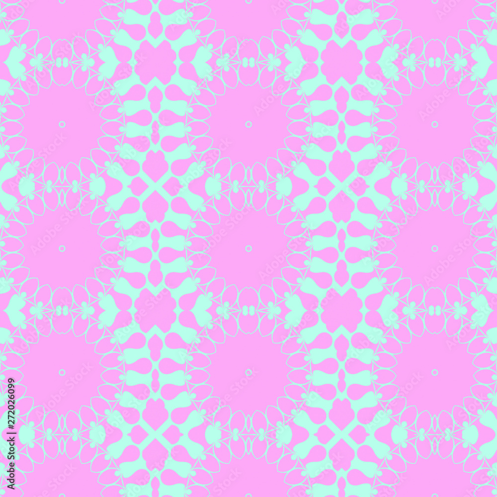 Pink and blue pattern with beautiful form Pink and blue pattern with beautiful form