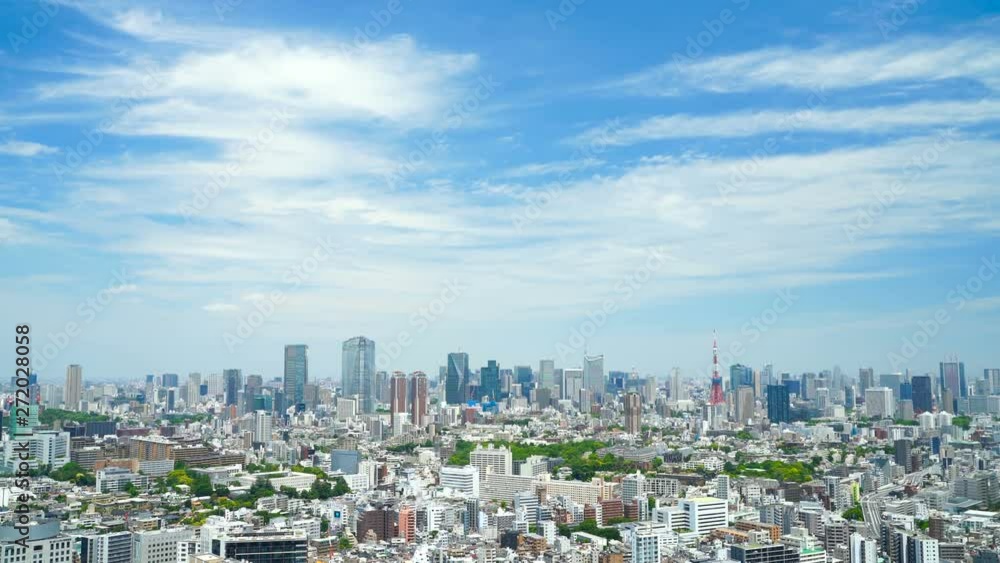 東京風景 2019 春 恵比寿から望む都心 東京風景 2019 春 恵比寿から望む都心