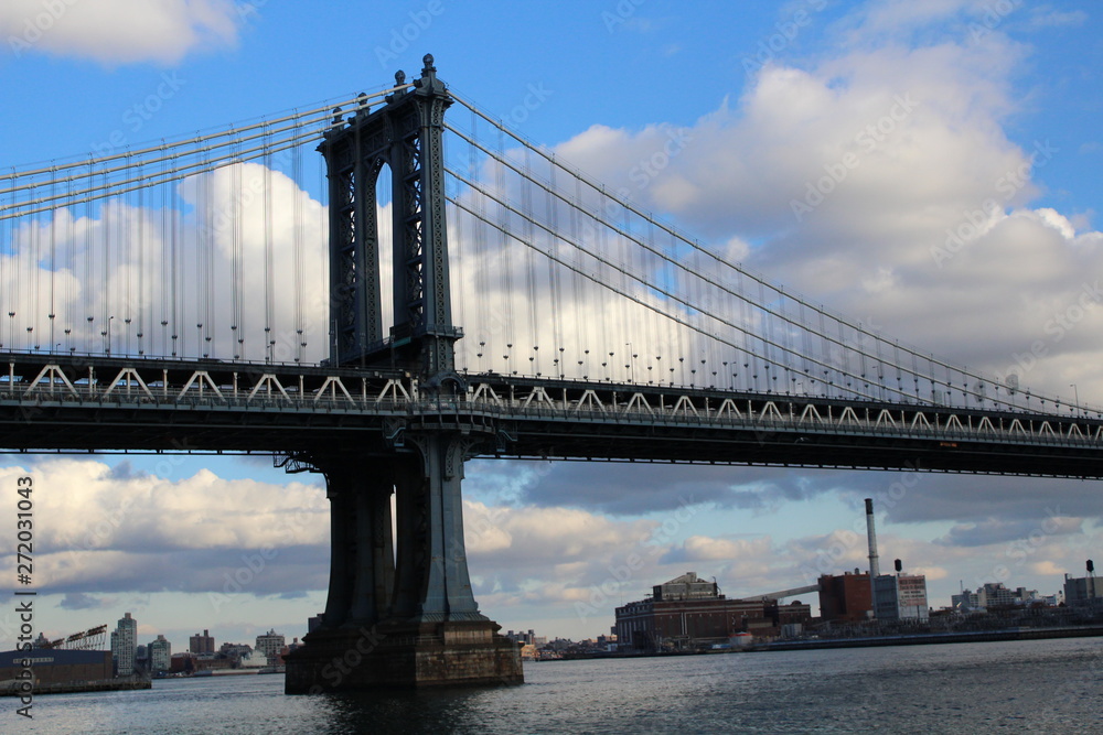 Bridges in New York and Brooklyn