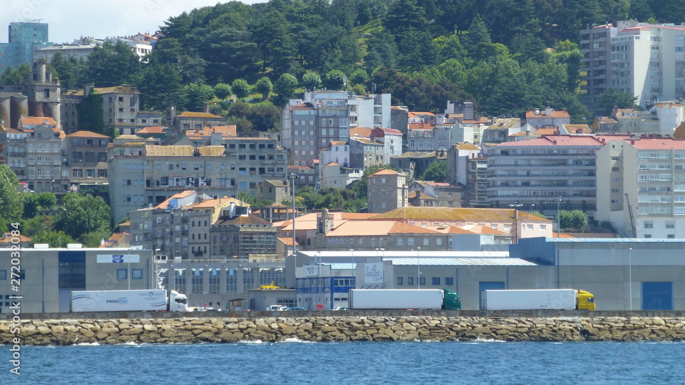 Vigo, city of Galicia.Spain