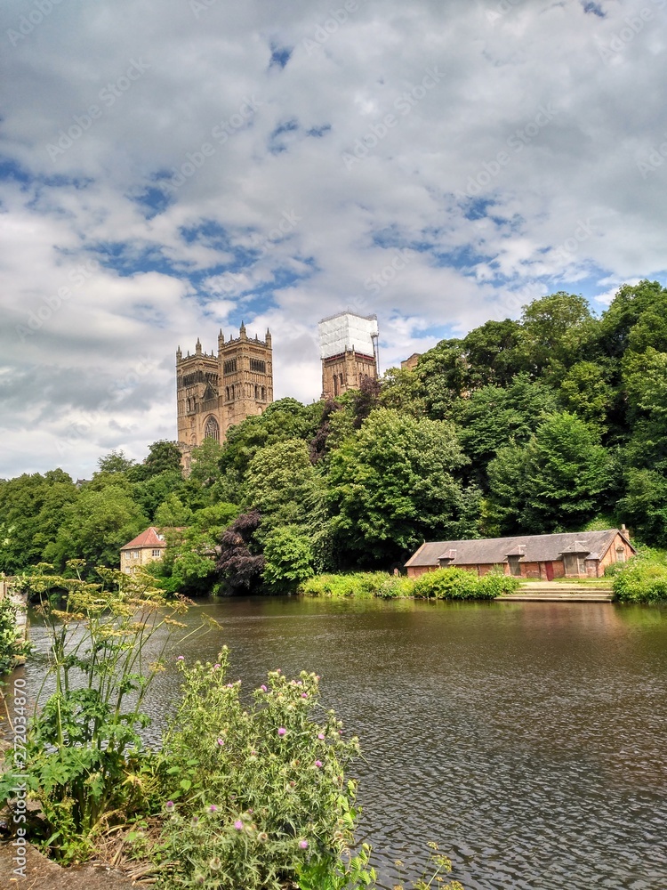 Durham Cathedral and river Wear