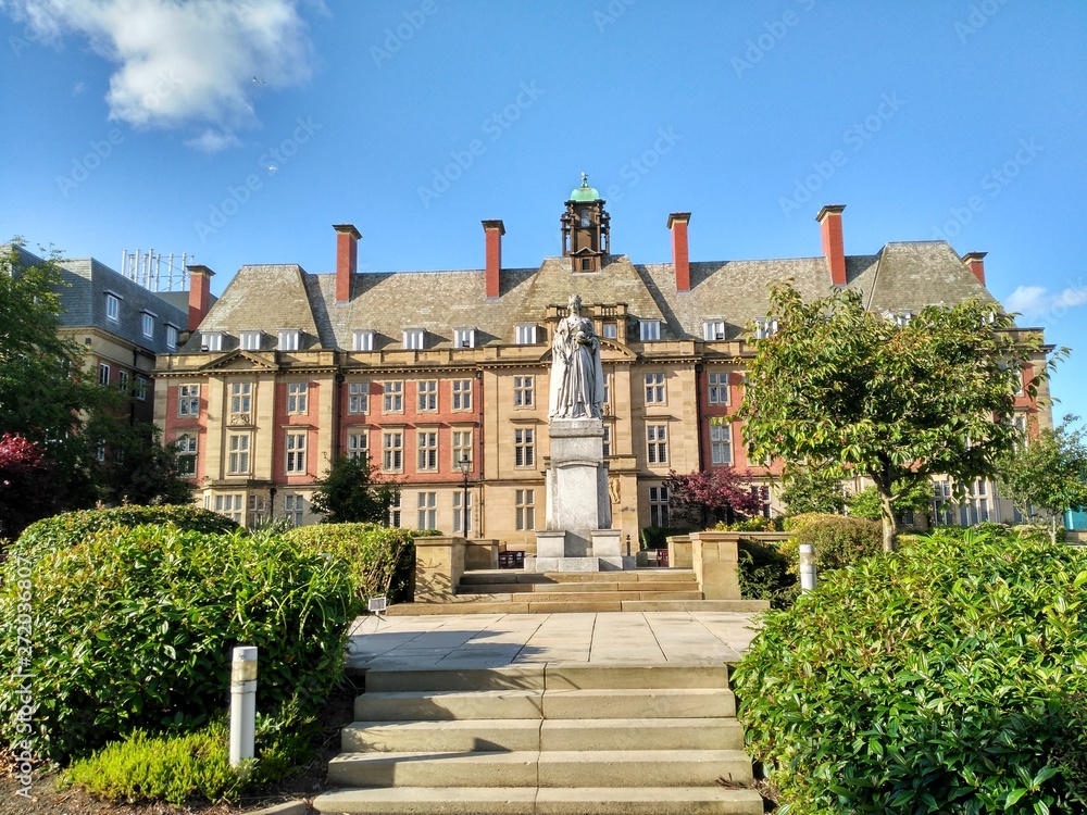 Royal Victoria Infirmary in Newcastle Upon Tyne (England)
