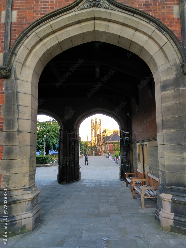 Fototapeta premium Newcastle University (Newcastle Upon Tyne, England) 
