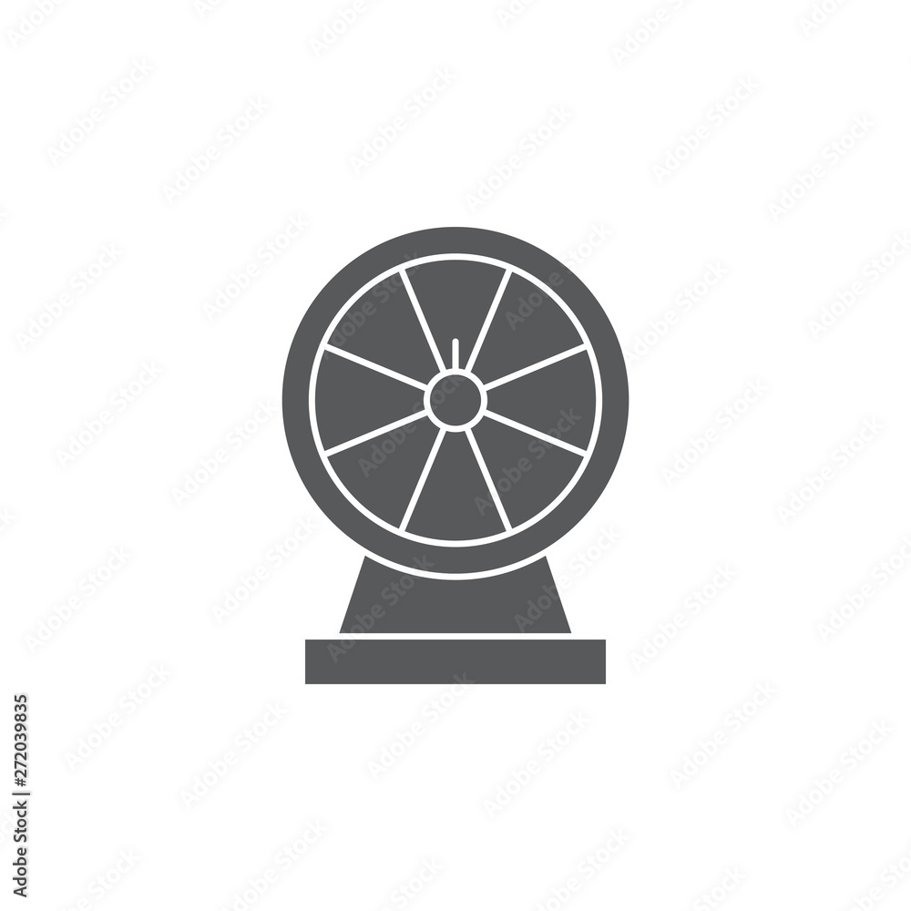 wheel of fortune vector icon, isolated on white background wheel of fortune vector icon, isolated on white background