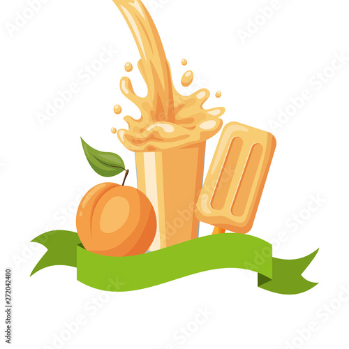 tropical fruits design